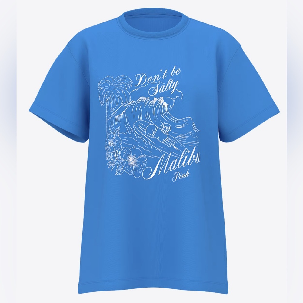 Blue Graphic T-Shirt OVERSIZED